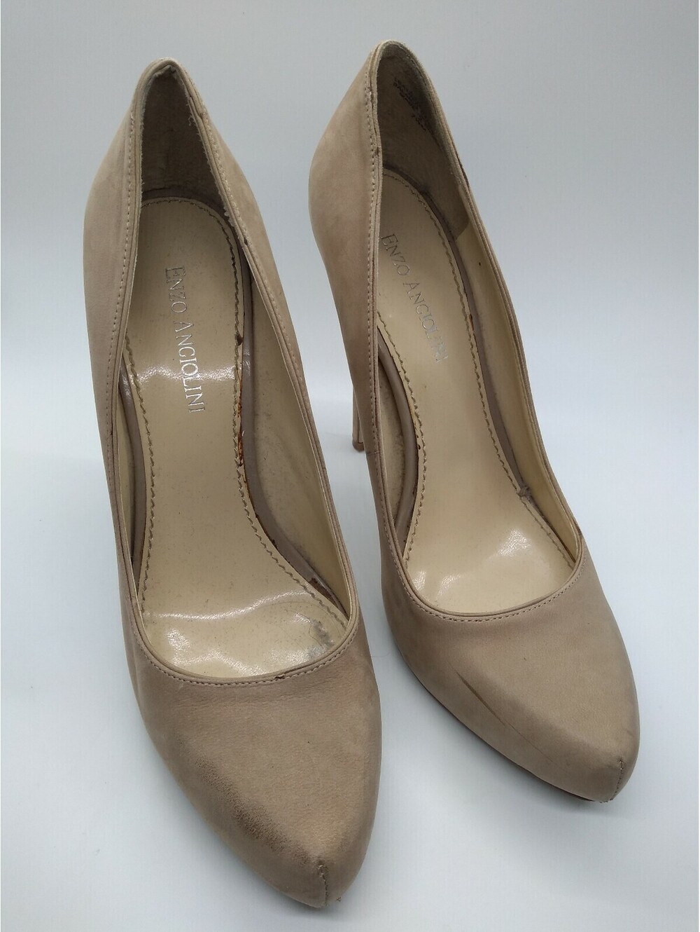 Enzo Angiolini Tan high heels 7.5m 215